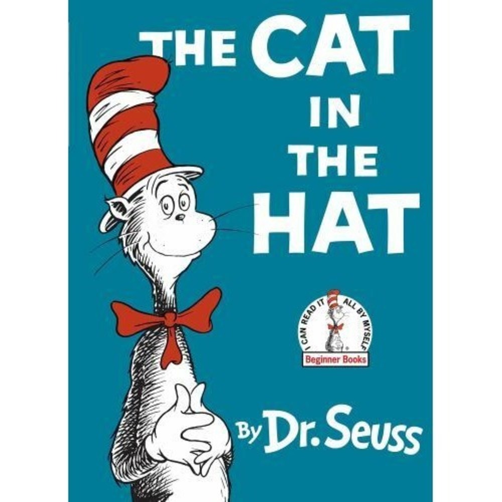 Vintage The Cat in the Hat - hardcover Book Dr Seuss 2008